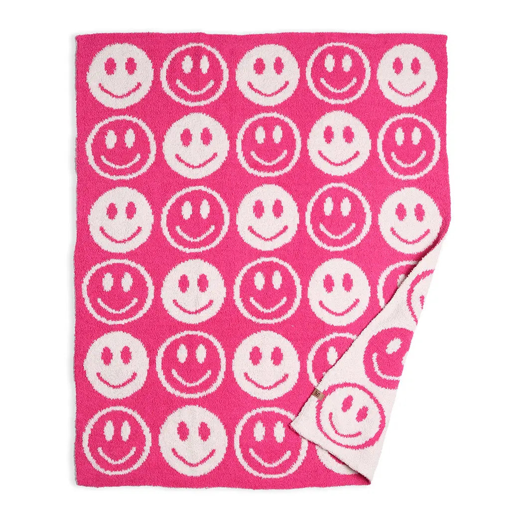 Smiles & Snuggles Throw Blanket