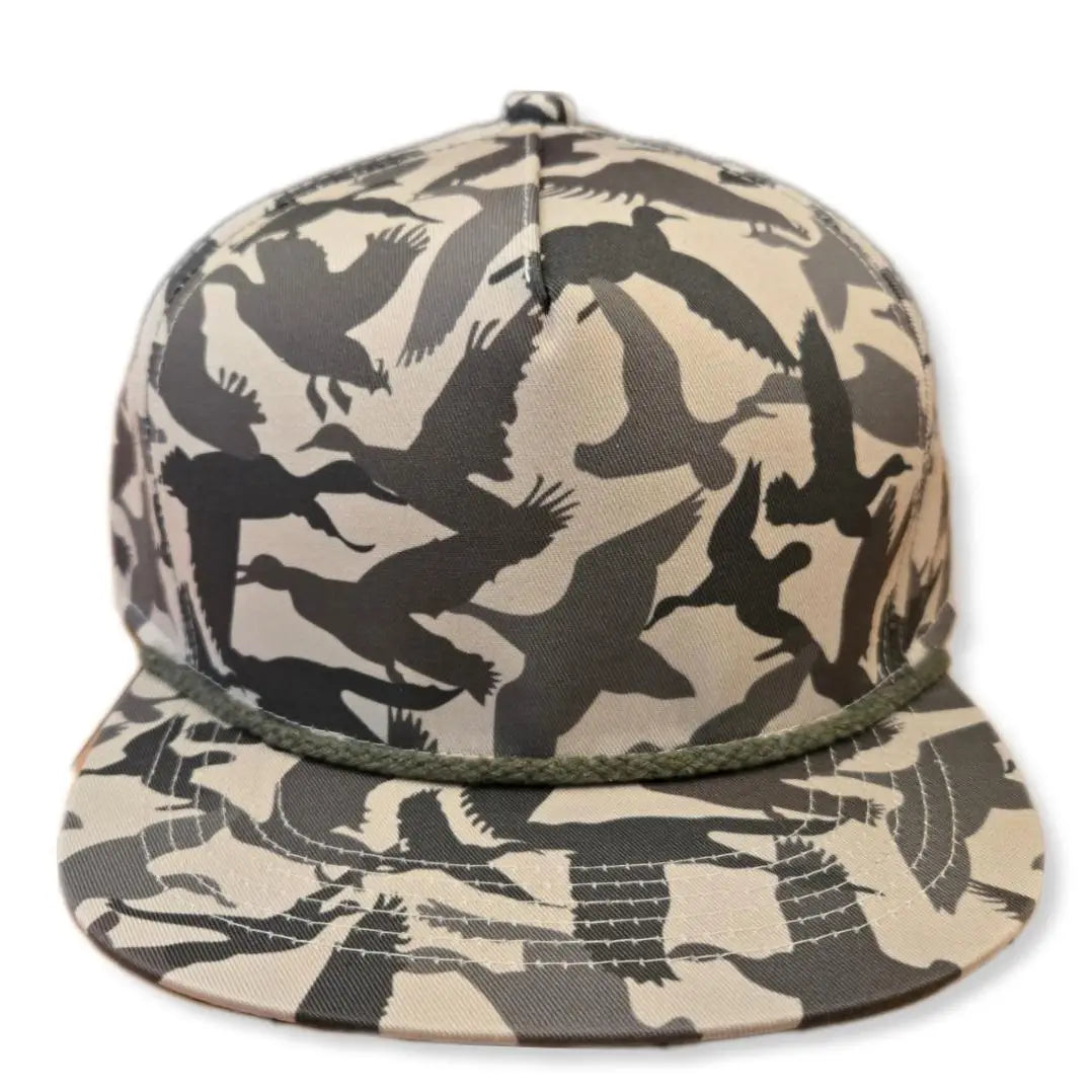 Kids Duck Camo Snapback Hat