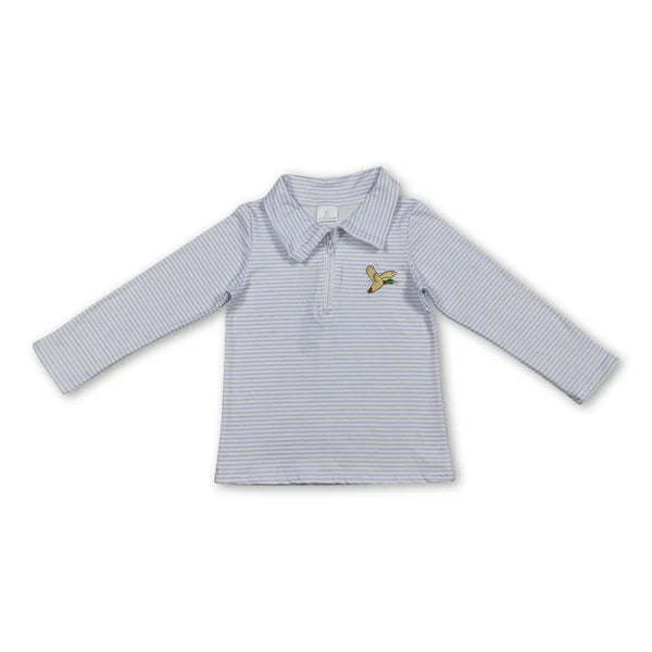 Striped Duck Pullover