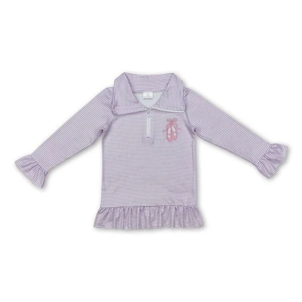 Striped Dance Pullover