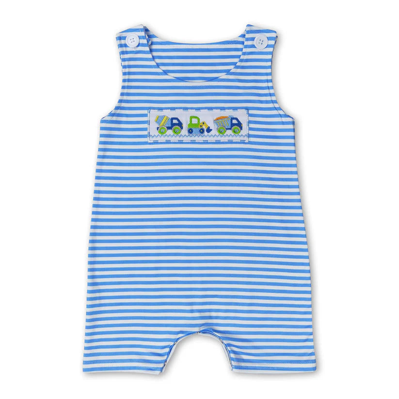 Little Builder Stripe Romper
