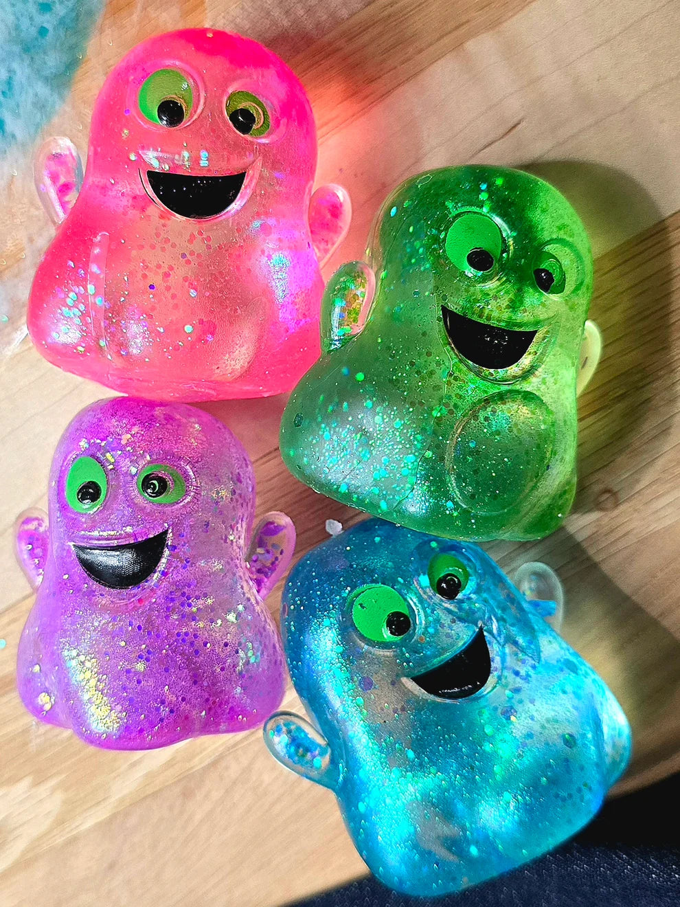 Halloween Ghost Glitter Squishy