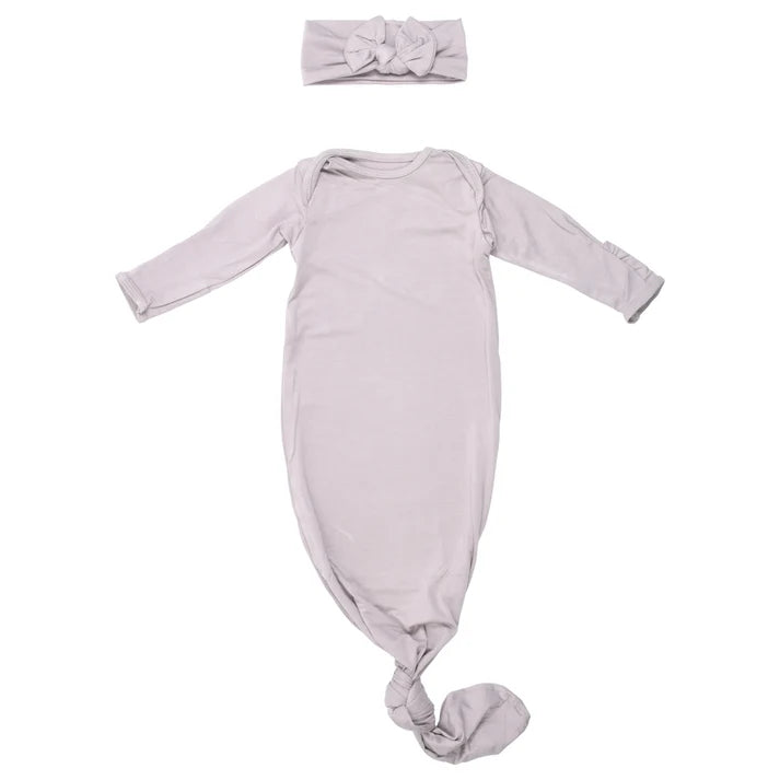 Harbor Mist Knotted Gown + Bow