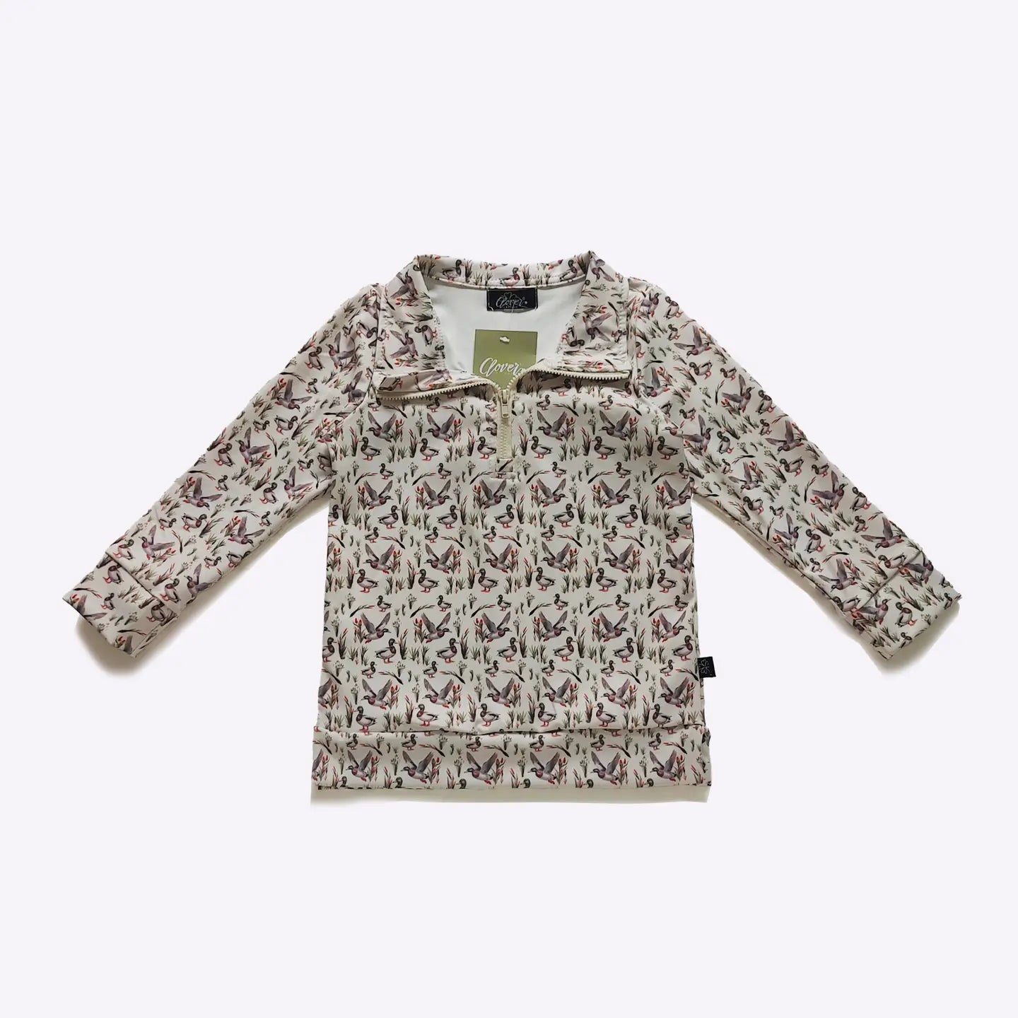 Cattail Duck Boy Quarter Zip