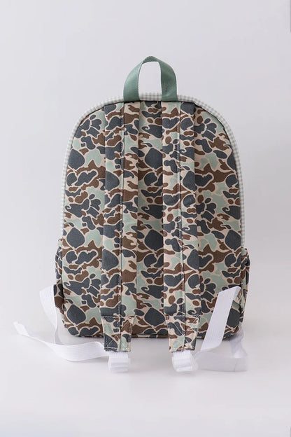 Camouflage Bear Backpack