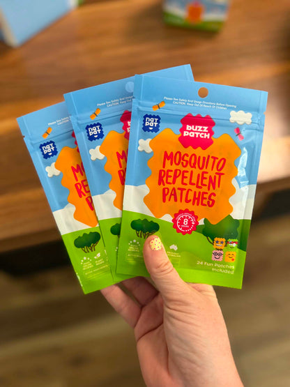 NATPAT Buzzpatch: Mosquito Patches, Natural Insect Repellent
