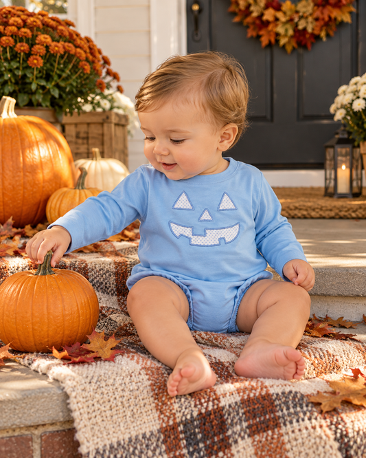 Blue Halloween Bubble