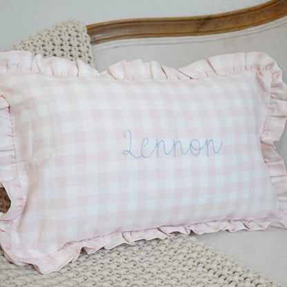 Pre Order Ruffle Scalloped Pillow Case