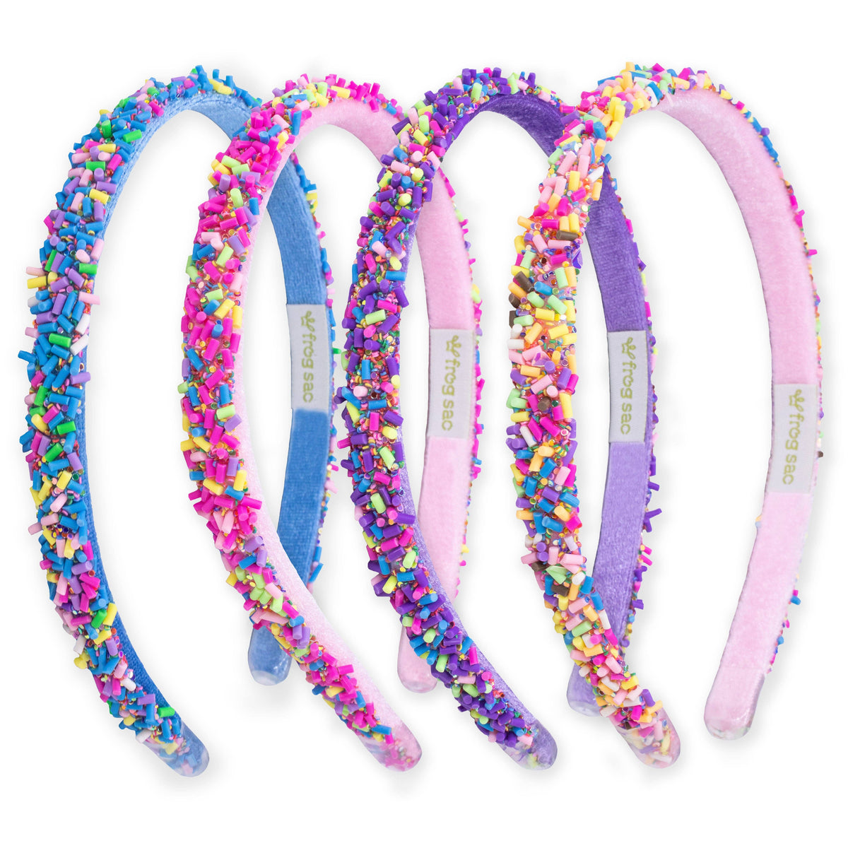 Thin Sprinkle Headband - Purple