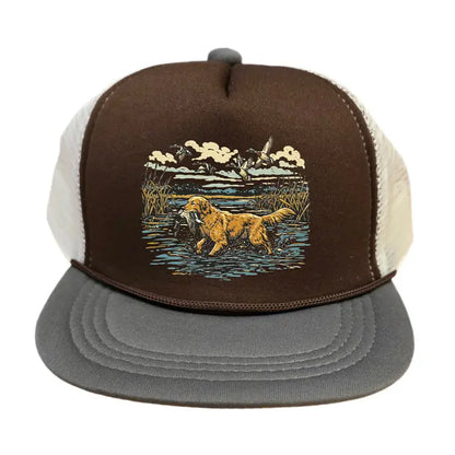 Kids Dog Marsh Brown Hat
