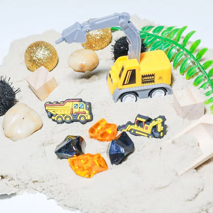 Construction Fun Sand Jar