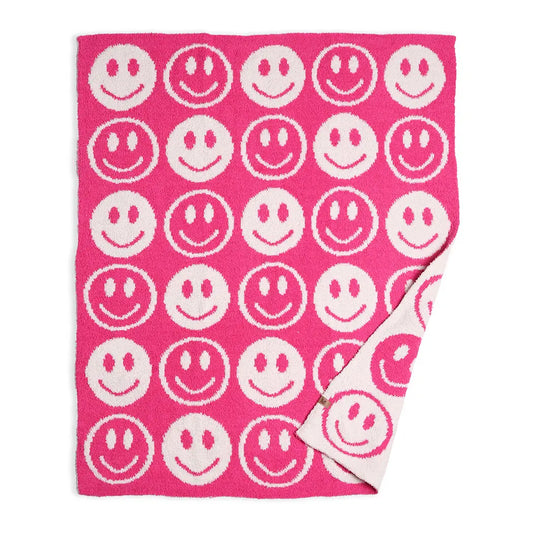 Smiles & Snuggles Throw Blanket