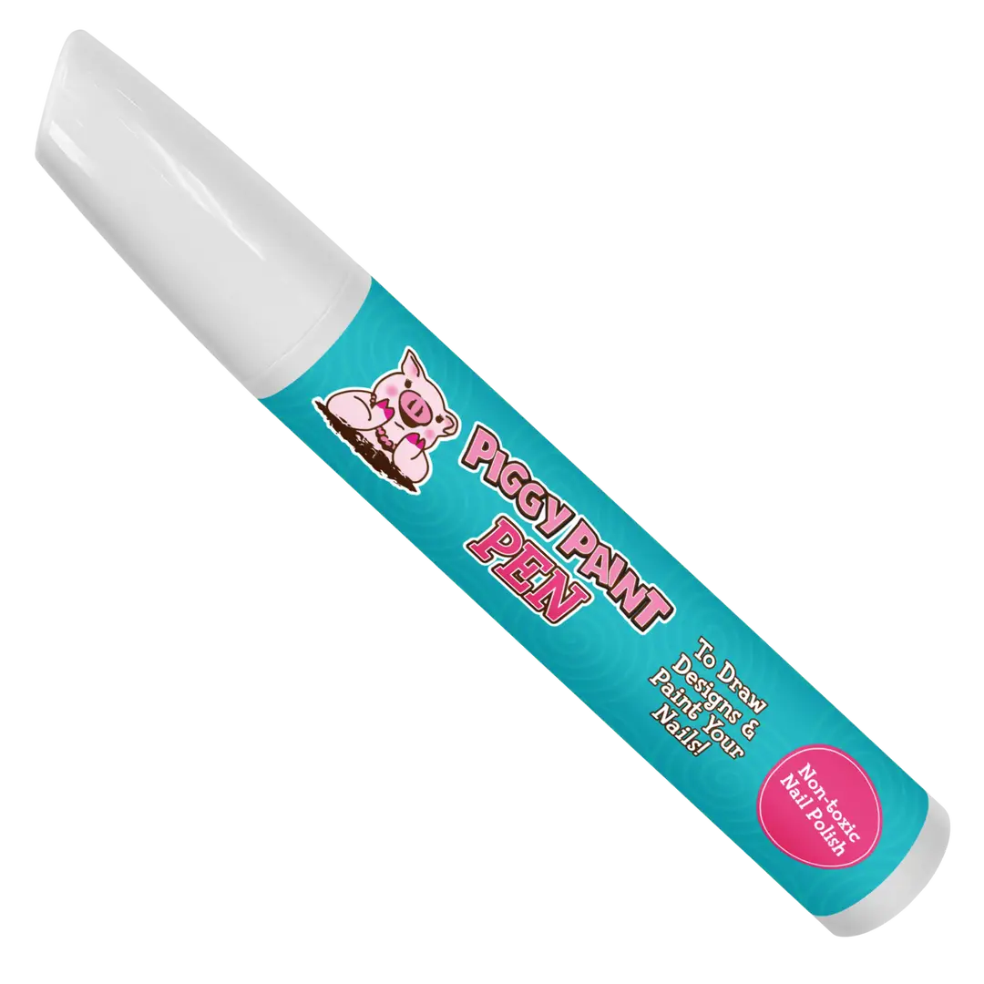 Twirly Teal Piggy Paint Pen