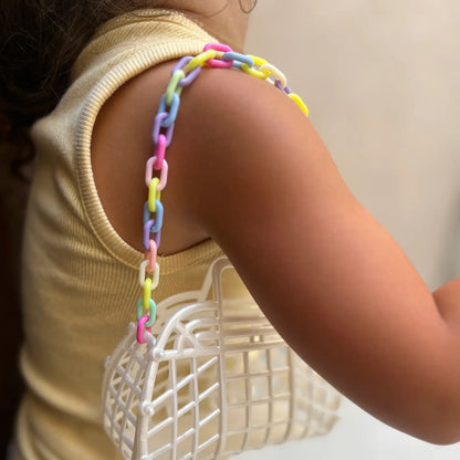 Retro Jelly Bag Rainbow Straps