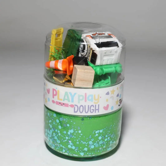 Trash Truck Play Dough
