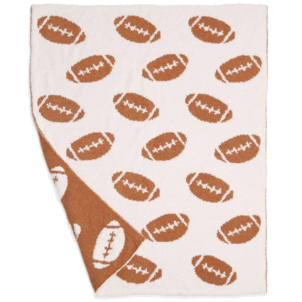Game Day Snuggles Throw Blanket