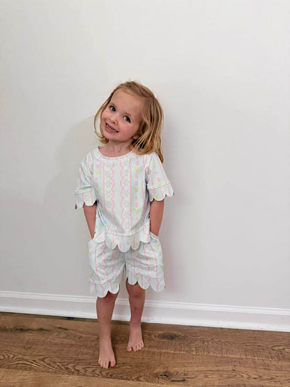 Blossom Scalloped Set