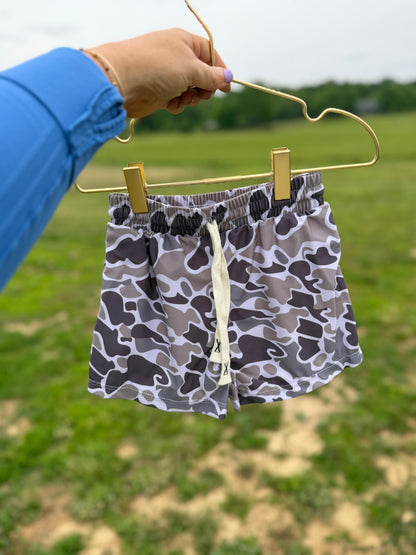Camo Swim Trunks
