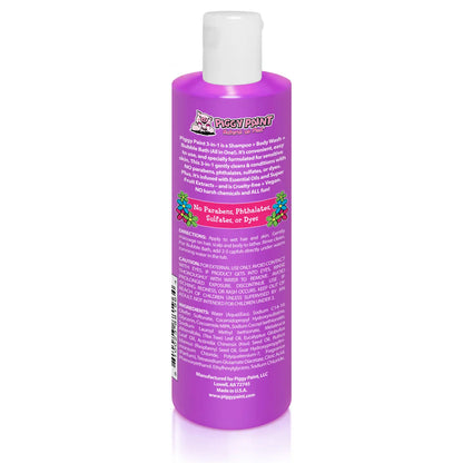 3-in-1 Shampoo + Body Wash + Bubble Bath Non-Toxic Hair Care