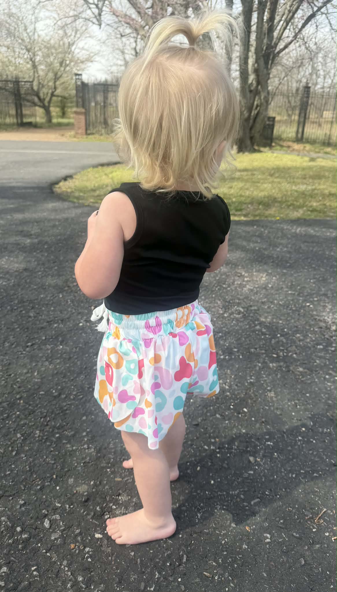 Cotton Candy Leopard Shorts