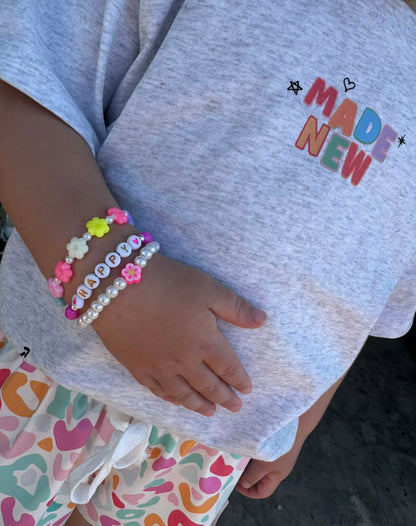 Happy and Dream Kids Bracelet Set