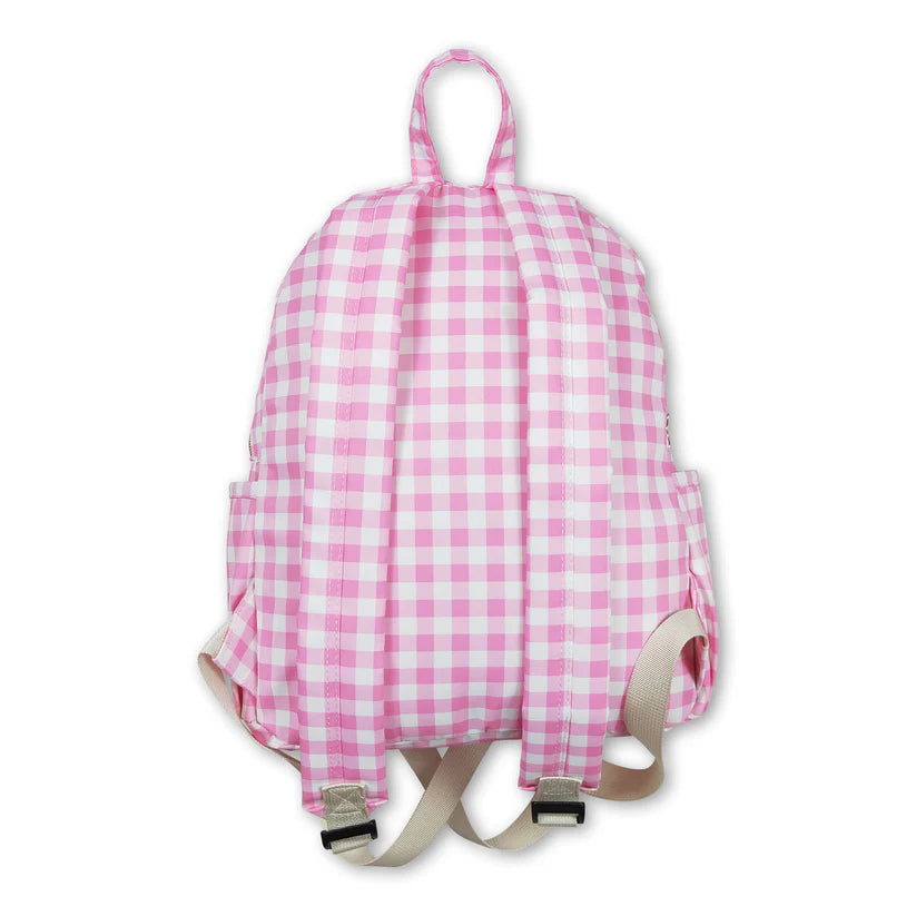 Pink Picnic Ruffle Backpack