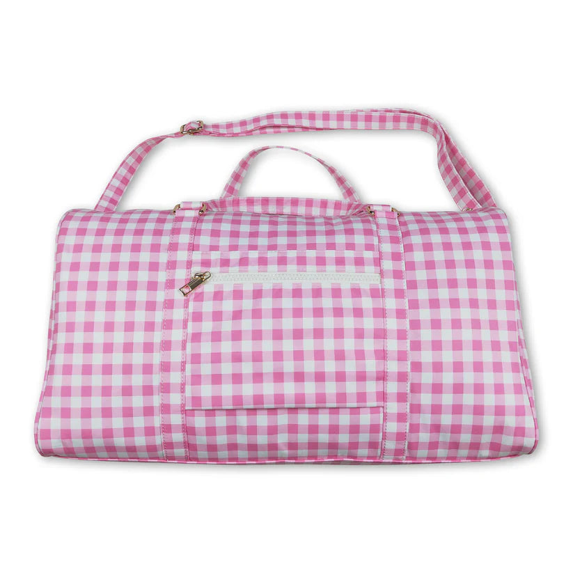 Pink Picnic Ruffle Duffle Bag
