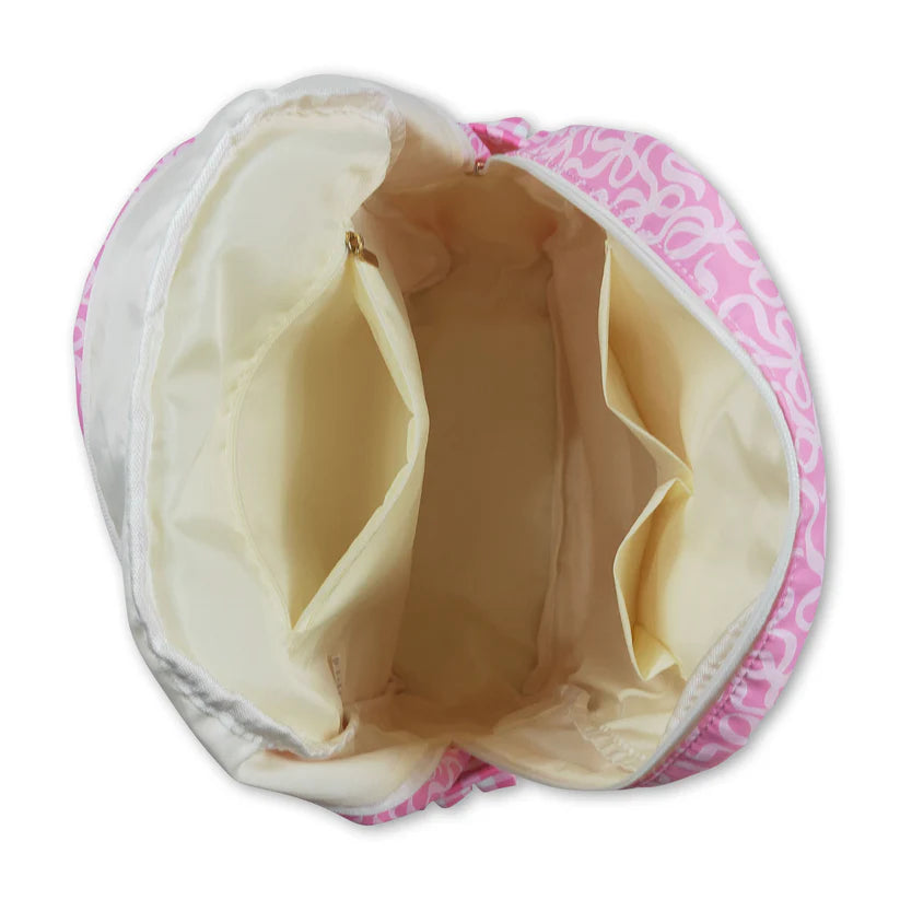 Bubblegum Bow Ruffle Backpack