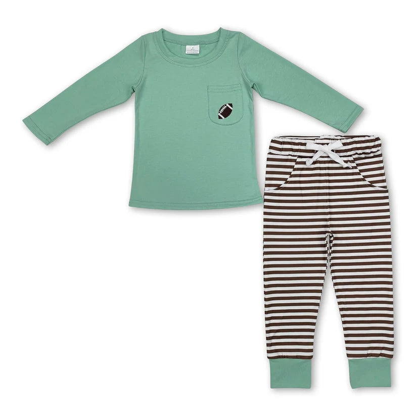 Football Pocket Tee Set