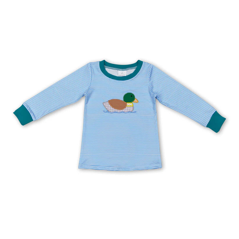 Striped Duck Tee