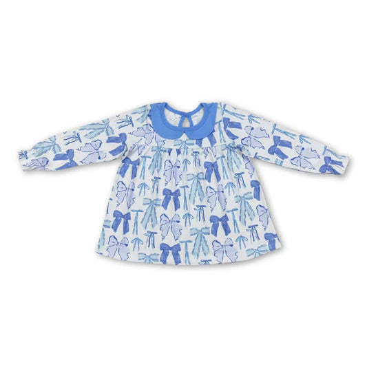 Blue Bow Tunic