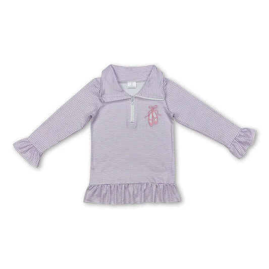 Striped Dance Pullover