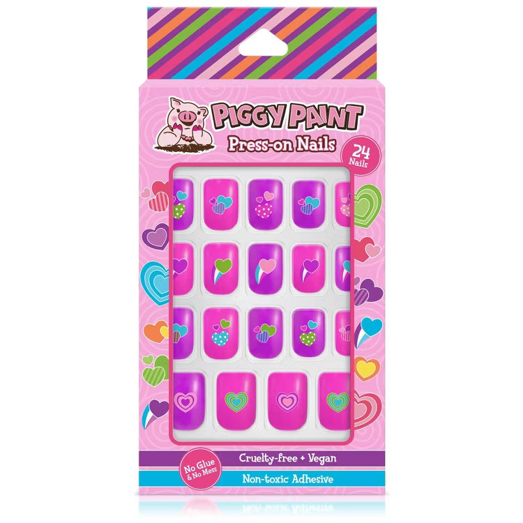 Heart Press-On Nails