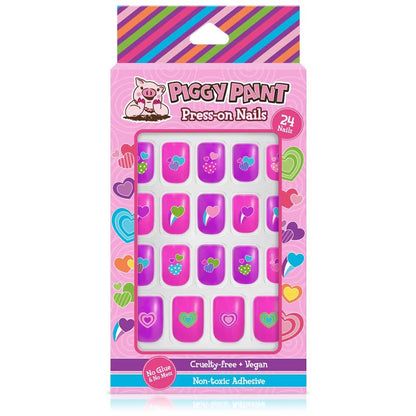 Heart Press-On Nails