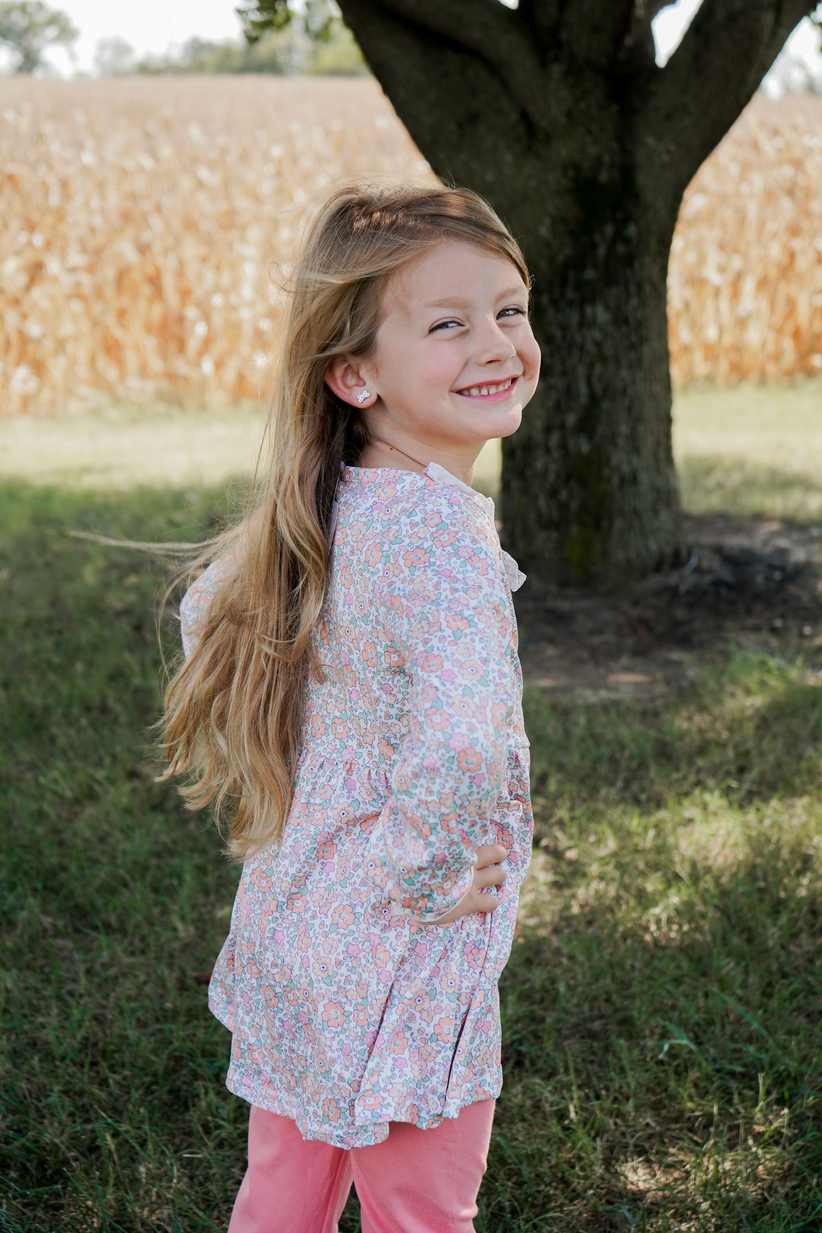 Floral Tunic Set