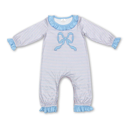 Bow Ruffle Romper