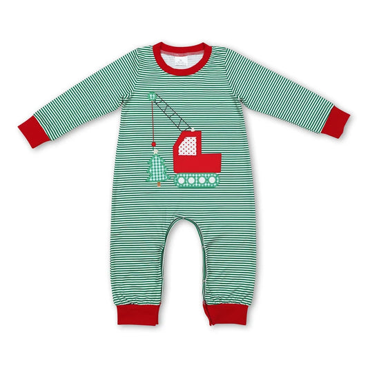 Christmas Construction Romper