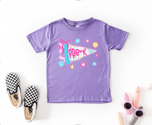 Pre Order Pre K Tee Girl