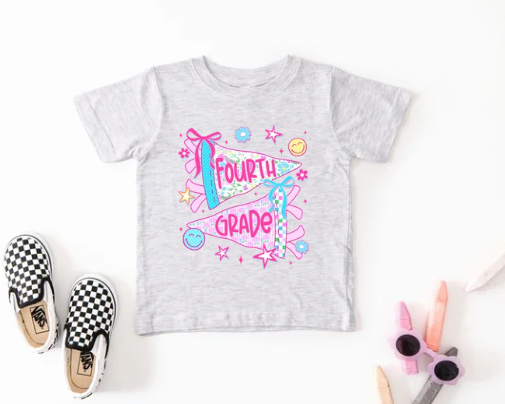 Pre Order Fourth Grade Tee Girl