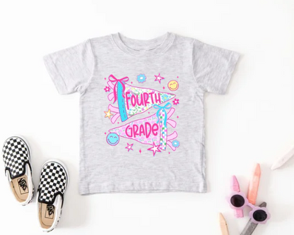 Pre Order Fourth Grade Tee Girl