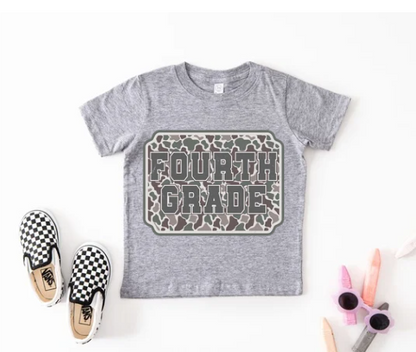 Pre Order Fourth Grade Tee Boy