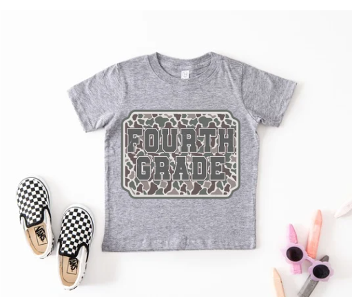 Pre Order Fourth Grade Tee Boy