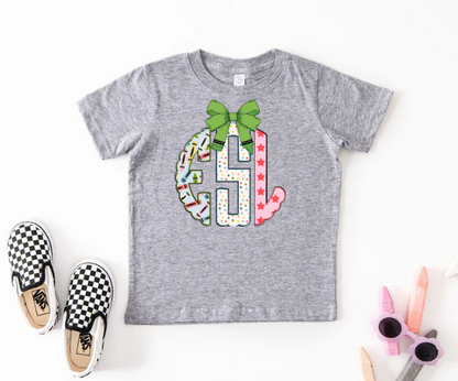 Pre Order Back To School Monogram