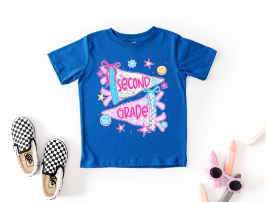 Pre Order Second Grade Tee Girl
