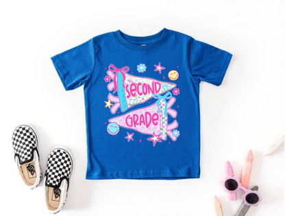 Pre Order Second Grade Tee Girl