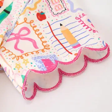 Back To School Scalloped Set