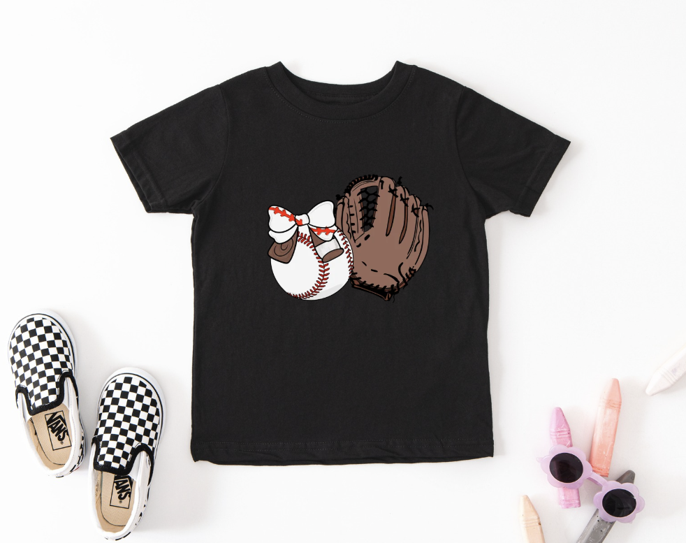 Preoder Baseball Bow Tee