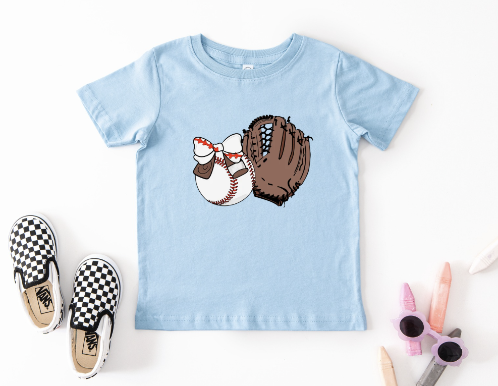 Preoder Baseball Bow Tee