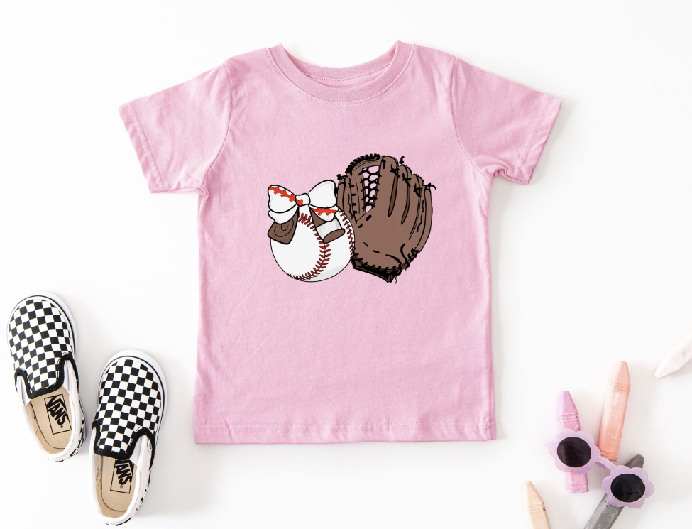Preoder Baseball Bow Tee