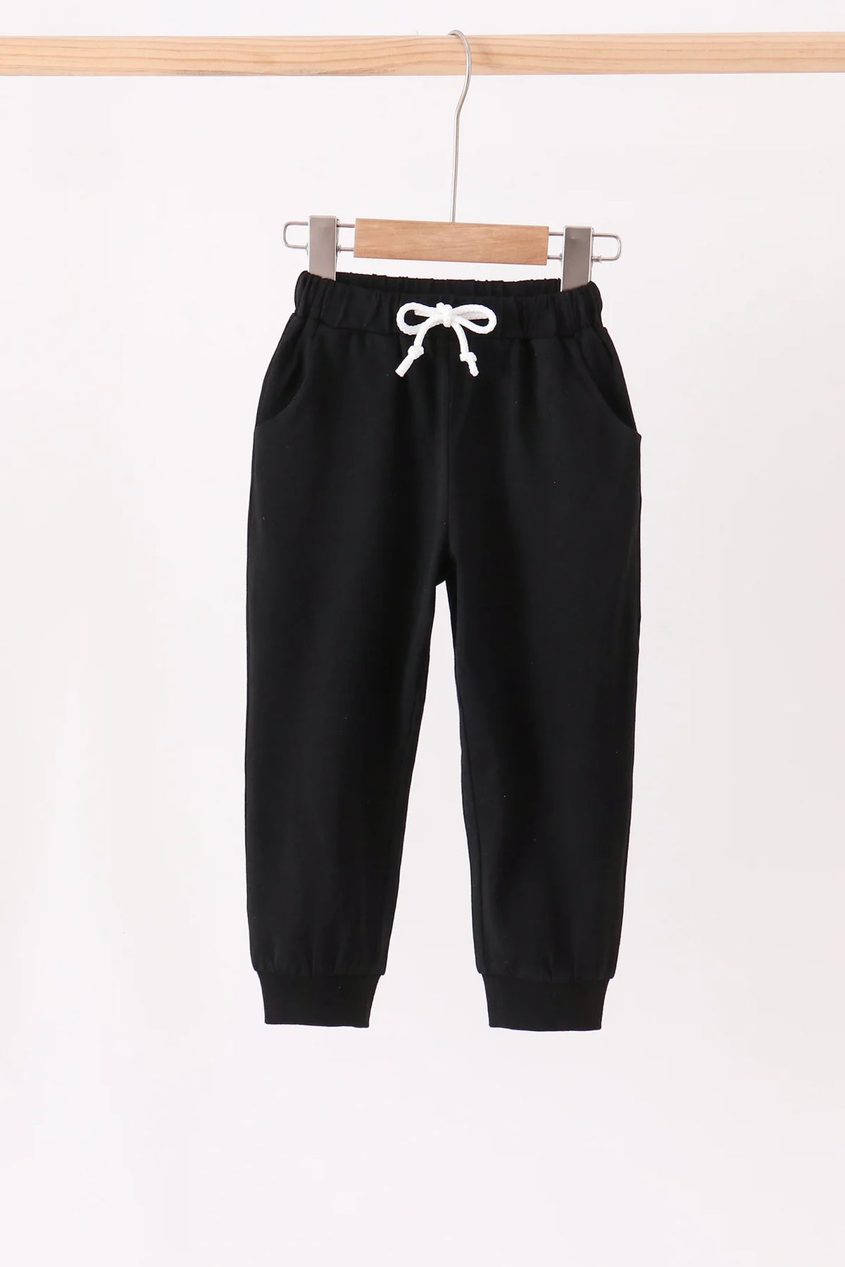 Black Drawstring Jogger
